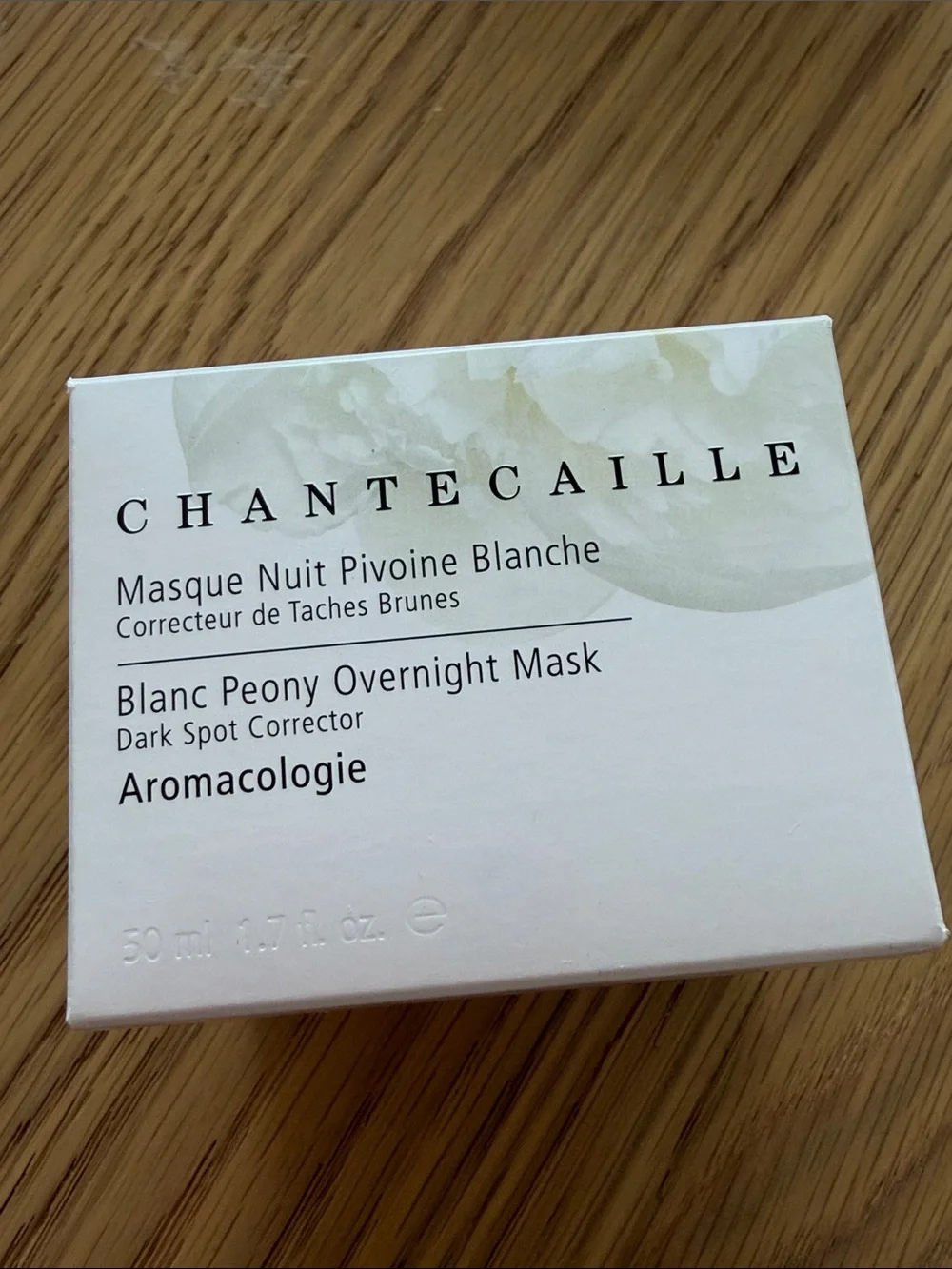 CHANTECAILLE BLANC PEONY OVERNIGHT MASK